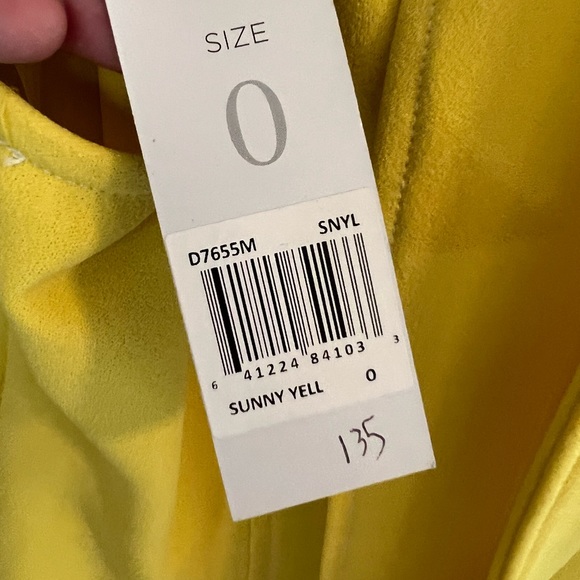 NWT yellow dress - Picture 5 of 6